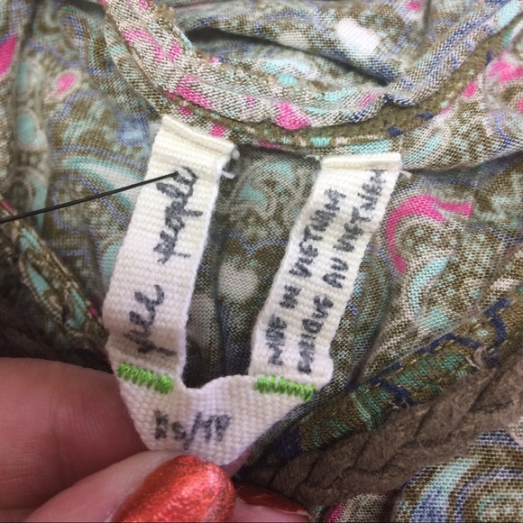 Free People lace tank, size XS - Picture 6 of 8